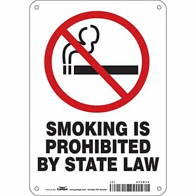 Safety Sign 10 inx7 in Polyethylene