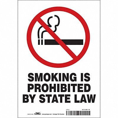 Safety Sign 10 inx7 in Vinyl