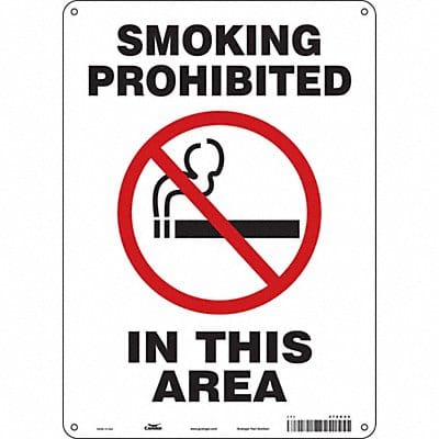 Safety Sign 14 in x 10 in Polyethylene Safety Sign 14 in x 10 in Polyethylene