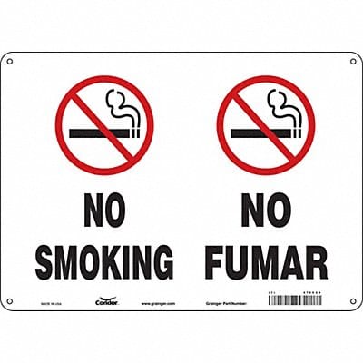 J7015 Safety Sign 10 inx14 in Polyethylene