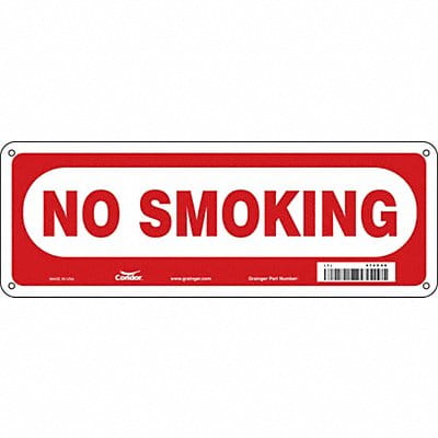 Safety Sign 5 in x 14 in Polyethylene