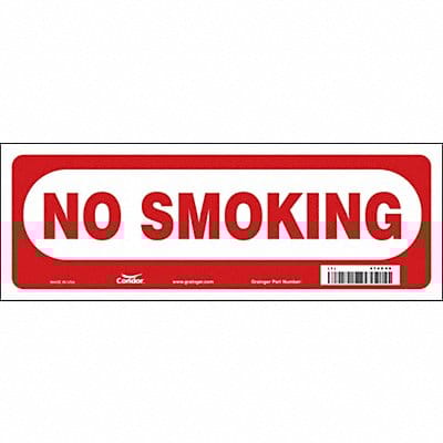 Safety Sign 5 in x 14 in Vinyl