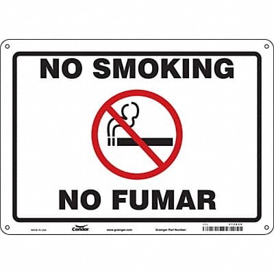 Safety Sign 10 inx14 in Polyethylene