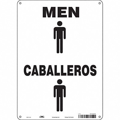 Safety Sign 14 in x 10 in Polyethylene