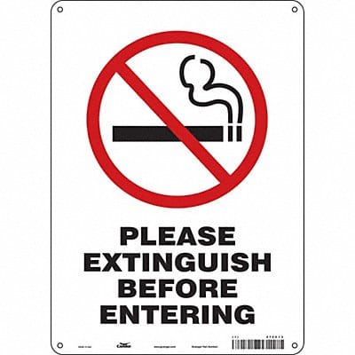 K1147 Safety Sign 14 in x 10 in Polyethylene