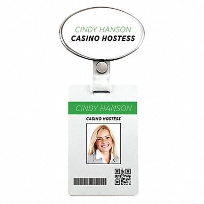 Badge Hookup Blank Legend PK10