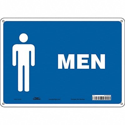 Safety Sign 10 in x 14 in Polyethylene