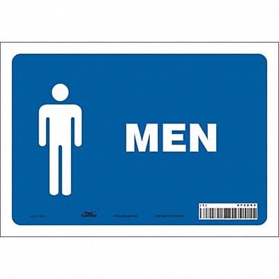 Safety Sign 7 in x 10 in Vinyl