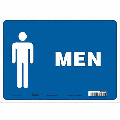 Safety Sign 10 in x 14 in Vinyl