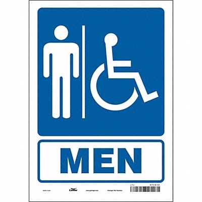 Safety Sign 14 in x 10 in Vinyl