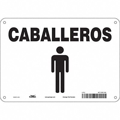 Safety Sign 7 in x 10 in Aluminum Safety Sign 7 in x 10 in Aluminum