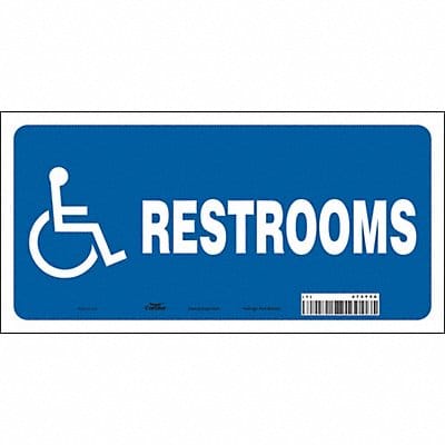 Safety Sign 6 in x 12 in Vinyl