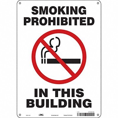 Safety Sign 14 in x 10 in Polyethylene