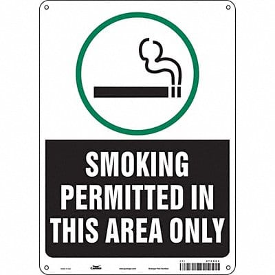 Safety Sign 14 inx10 in Aluminum