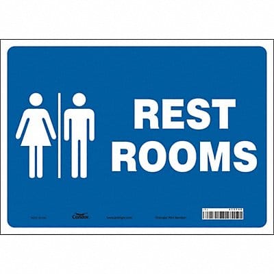 K1068 Safety Sign 10 in x 14 in Vinyl