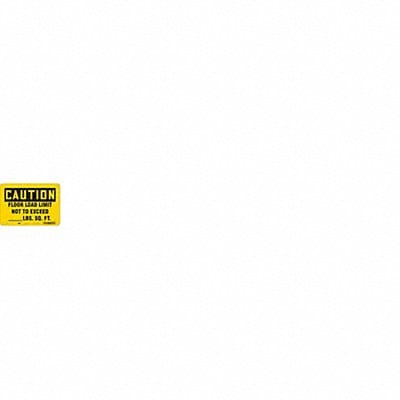 Safety Sign 7 in x 10 in Aluminum