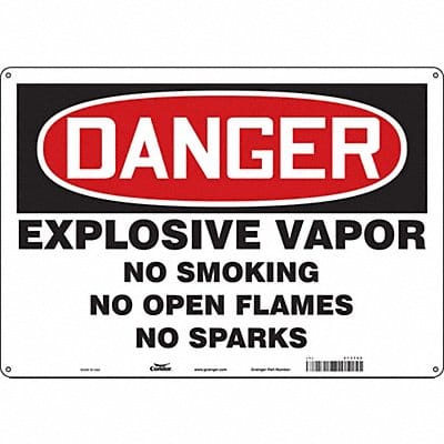 Safety Sign 14 inx20 in Aluminum