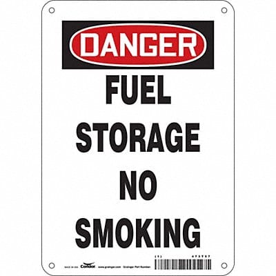 Safety Sign 10 inx7 in Aluminum