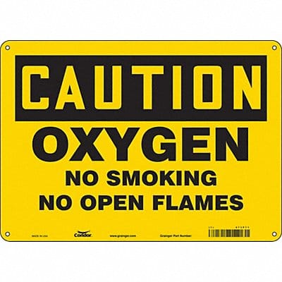 J8413 Safety Sign 10 inx14 in Aluminum