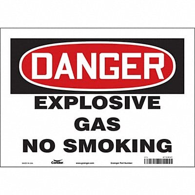 Safety Sign 10 in x 14 in Vinyl