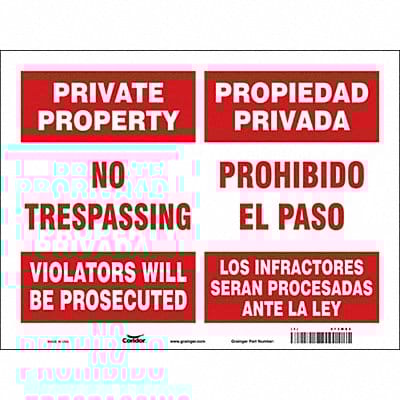Safety Sign 18 inx24 in Vinyl