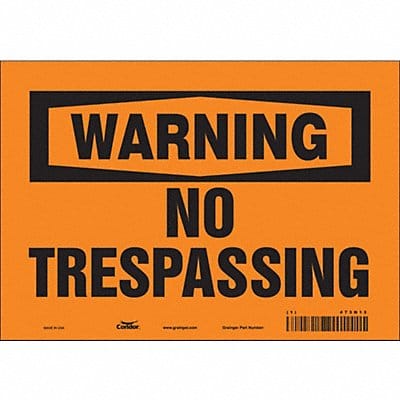 Safety Sign 7 inx10 in Vinyl