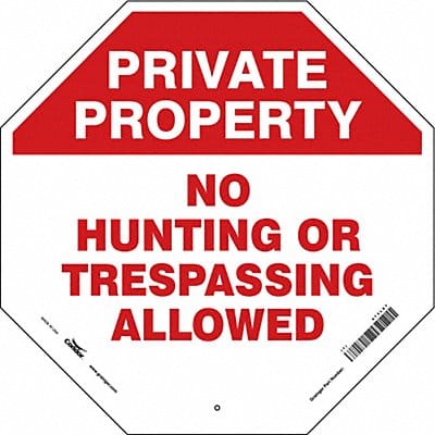 Safety Sign 24 in x 24 in Aluminum