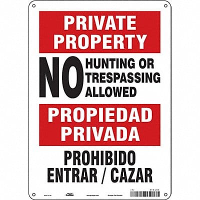 Safety Sign 14 inx10 in Aluminum