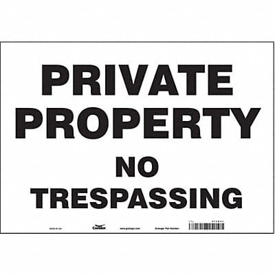 Safety Sign 14 in x 20 in Vinyl