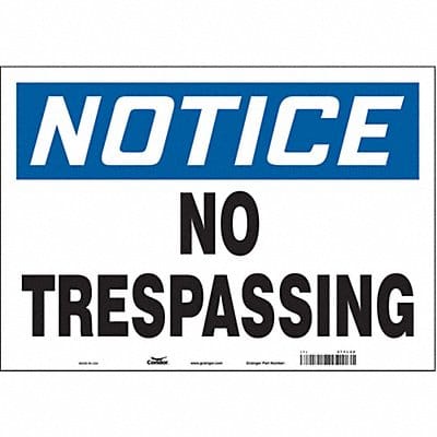 Safety Sign 14 in x 20 in Vinyl