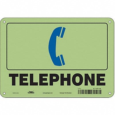 Safety Sign 7 in x 10 in Polyethylene