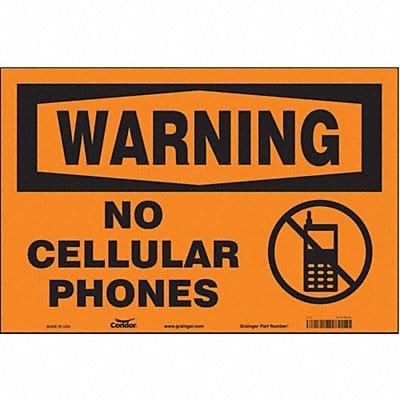 Safety Sign 12 in x 18 in Vinyl