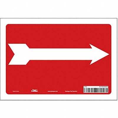 Safety Sign 7 in x 10 in Vinyl