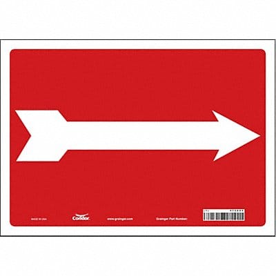 Safety Sign 10 in x 14 in Vinyl
