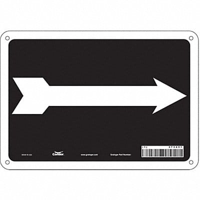 Safety Sign 7 in x 10 in Polyethylene