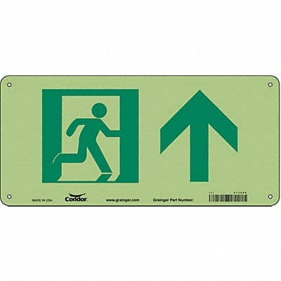 Safety Sign 7 in x 15 in Aluminum