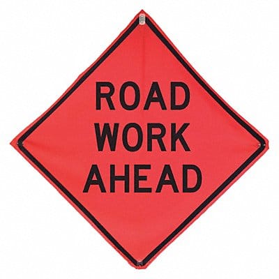 Road Work Ahead Traffic Sign 36 x 36