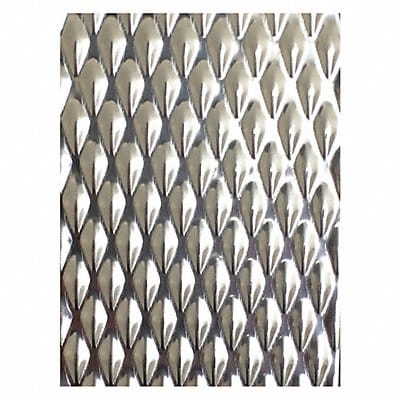 Silver SS Sheet Square 48 in Overall W