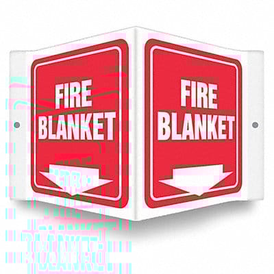 Safety Sign 6 in x 8 1/2 in PETG