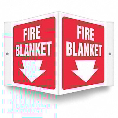 Safety Sign 6 in x 8 1/2 in PETG