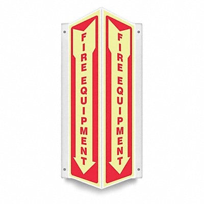 Safety Sign 18 inx7 1/2 in PETG