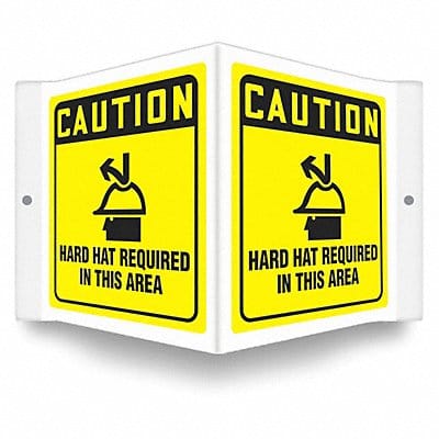 Safety Sign 6in x 8.5in PETG