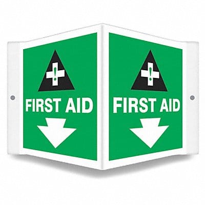 Safety Sign 6 in x 8 1/2 in PETG