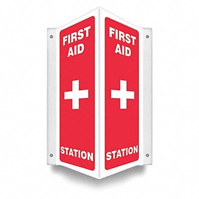 Safety Sign 12 in x 7 1/2 in PETG