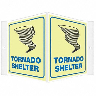 Safety Sign 6 inx8 1/2 in PETG