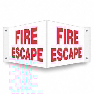 Safety Sign 8 in x 18 in PETG