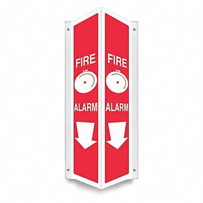 Safety Sign 24 in x 7 1/2 in PETG