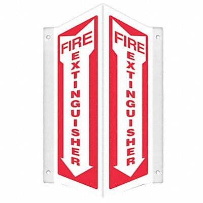 Safety Sign 12 in x 7 1/2 in PETG