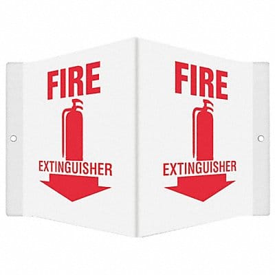 Safety Sign 6 in x 8 1/2 in PETG