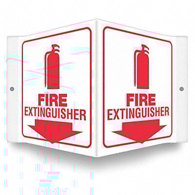 Safety Sign 6 in x 8 1/2 in PETG